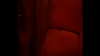 Me doing a Red Light Striptease